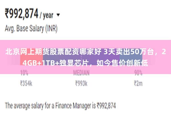 北京网上期货股票配资哪家好 3天卖出50万台，24GB+1TB+独显芯片，如今售价创新低